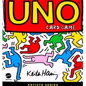 Limited Edition Keith Haring UNO card game set